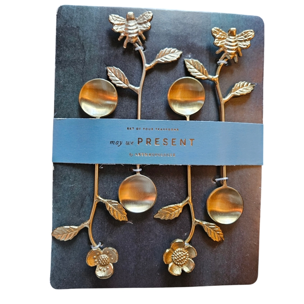 anthro spoon 4 pc